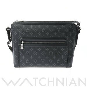 Louis Vuitton Monogram Eclipse Black Odyssey Messenger Black Canvas Shoulder